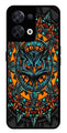 Owl Pattern Metal Mobile Case for Oppo Reno 8 5G   (Design No -42)