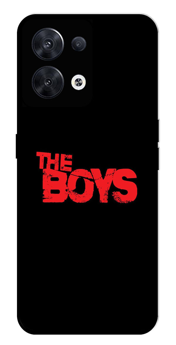 The Boys Metal Mobile Case for Oppo Reno 8 5G   (Design No -44)