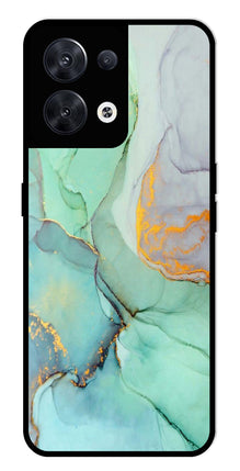 Marble Design Metal Mobile Case for Oppo Reno 8 5G