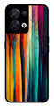 Modern Art Colorful Metal Mobile Case for Oppo Reno 8 5G   (Design No -47)