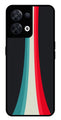 Modern Art Colorful Metal Mobile Case for Oppo Reno 8 5G   (Design No -48)