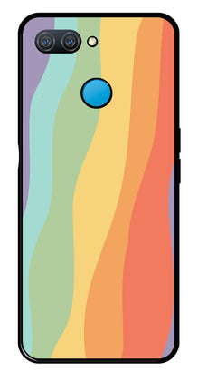 Muted Rainbow Metal Mobile Case for Oppo A11K