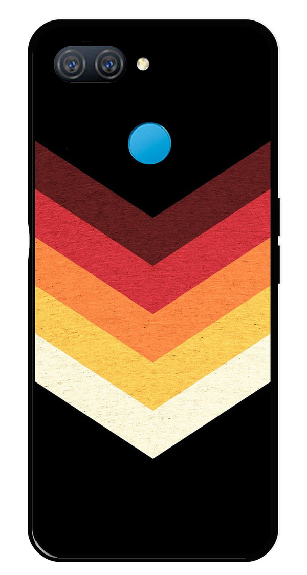MultiColor Arrow Metal Mobile Case for Oppo A11K   (Design No -04)