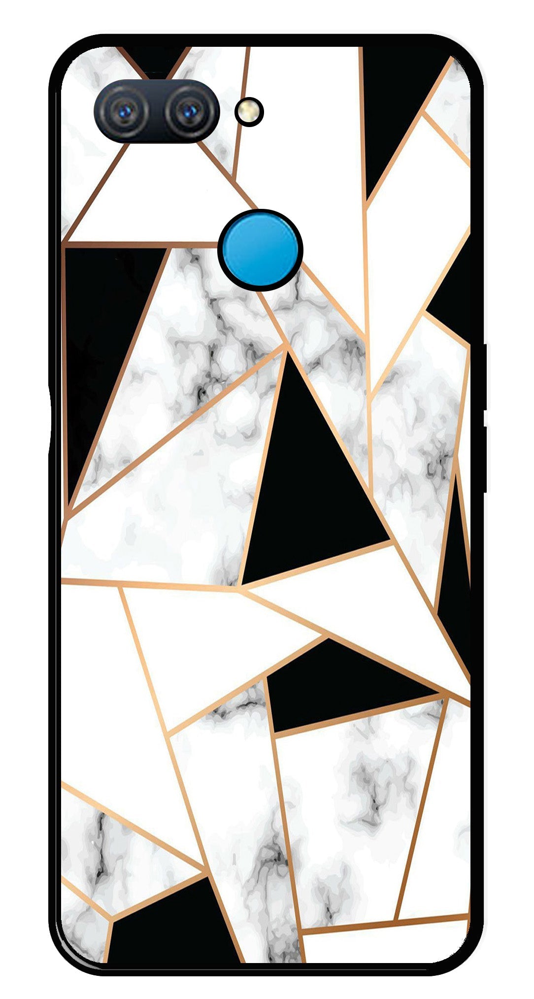 Marble Design2 Metal Mobile Case for Oppo A11K   (Design No -08)