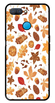 Autumn Leaf Metal Mobile Case for Oppo A11K