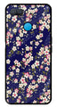 Flower Design Metal Mobile Case for Oppo A11K   (Design No -25)