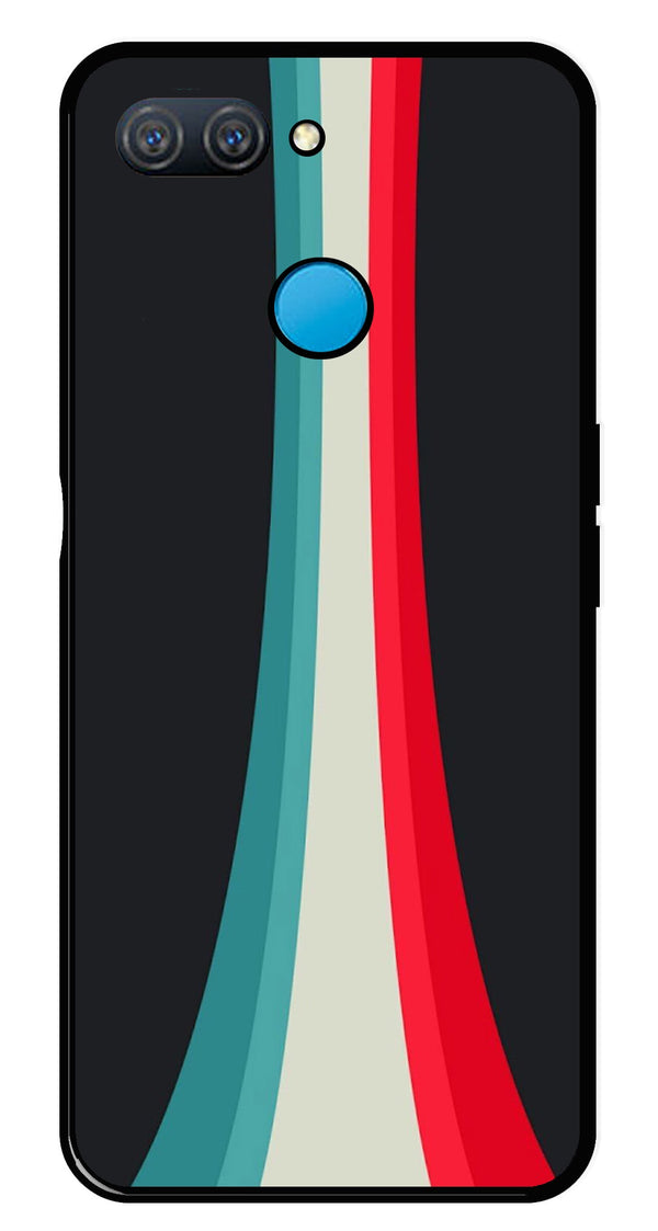 Modern Art Colorful Metal Mobile Case for Oppo A11K   (Design No -48)