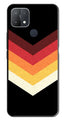 MultiColor Arrow Metal Mobile Case for Oppo A15   (Design No -04)