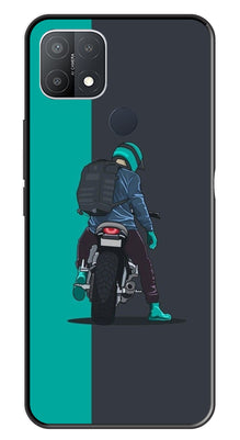 Bike Lover Metal Mobile Case for Oppo A15