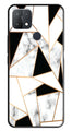 Marble Design2 Metal Mobile Case for Oppo A15   (Design No -08)