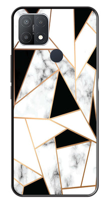 Marble Design2 Metal Mobile Case for Oppo A15