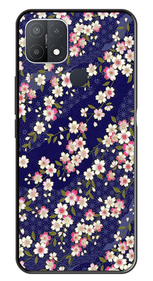 Flower Design Metal Mobile Case for Oppo A15