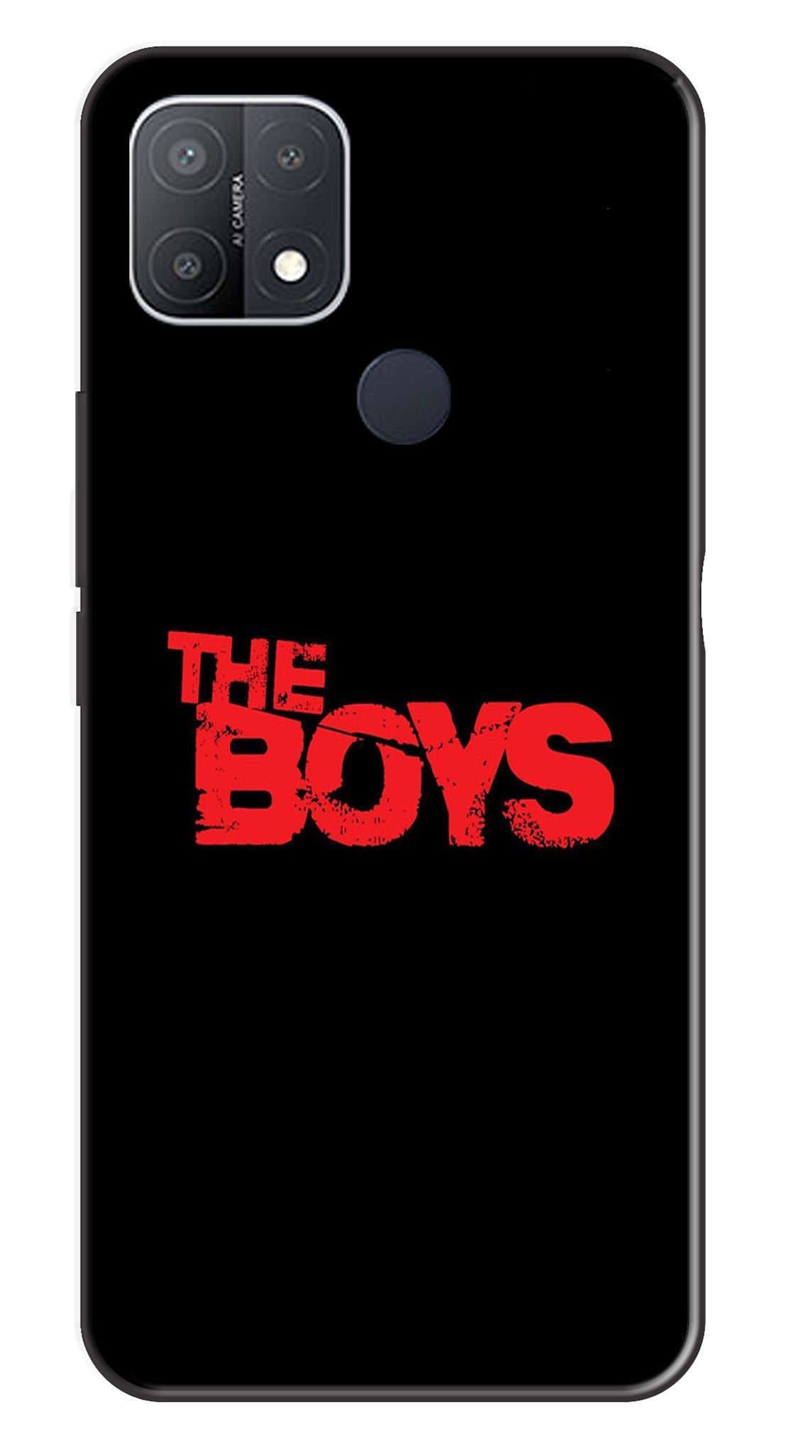 The Boys Metal Mobile Case for Oppo A15   (Design No -44)