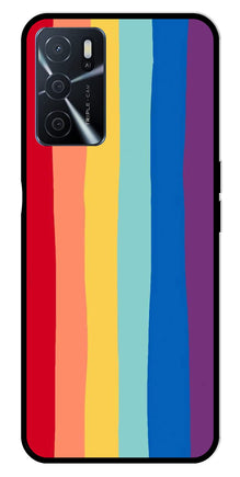 Rainbow MultiColor Metal Mobile Case for Oppo A16