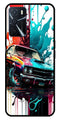 Vintage Car Metal Mobile Case for Oppo A16   (Design No -29)