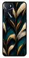 Feathers Metal Mobile Case for Oppo A16   (Design No -30)
