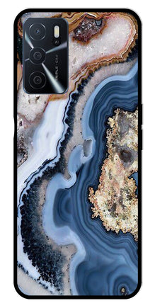 Marble Design Metal Mobile Case for Oppo A16