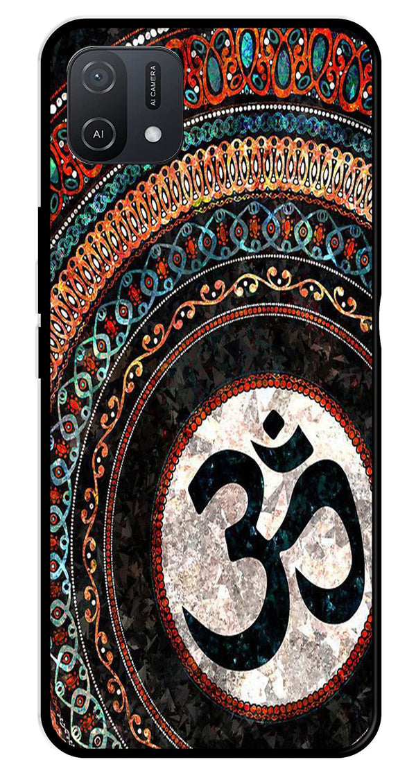 Oum Design Metal Mobile Case for Oppo A16K   (Design No -15)