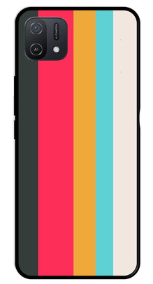 Muted Rainbow Metal Mobile Case for Oppo A16K