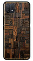 Alphabets Metal Mobile Case for Oppo A16K   (Design No -32)