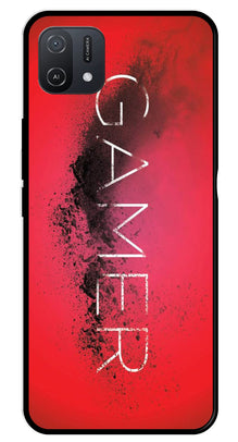 Gamer Pattern Metal Mobile Case for Oppo A16K