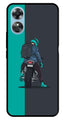 Bike Lover Metal Mobile Case for Oppo A17   (Design No -05)