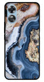 Marble Design Metal Mobile Case for Oppo A17   (Design No -53)