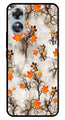 Autumn leaves Metal Mobile Case for Oppo A17   (Design No -55)