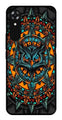 Owl Pattern Metal Mobile Case for Oppo A17K   (Design No -42)