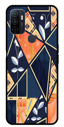 Marble Design Metal Mobile Case for Oppo A53