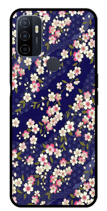 Flower Design Metal Mobile Case for Oppo A53