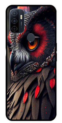 Owl Design Metal Mobile Case for Oppo A53