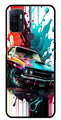 Vintage Car Metal Mobile Case for Oppo A53   (Design No -29)