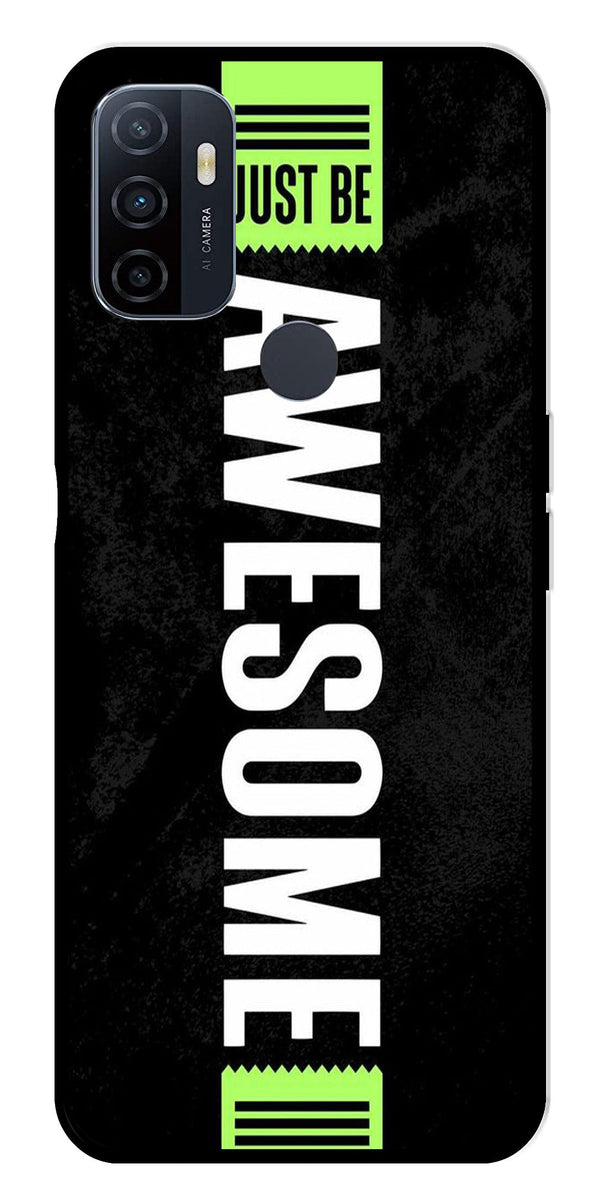 Awesome Metal Mobile Case for Oppo A53   (Design No -33)