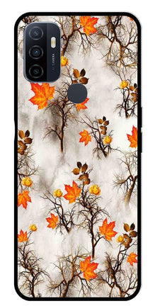 Autumn leaves Metal Mobile Case for Oppo A53