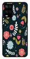 Floral Pattern2 Metal Mobile Case for Oppo A54 4G   (Design No -12)