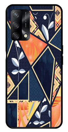 Marble Design Metal Mobile Case for Oppo A54 5G