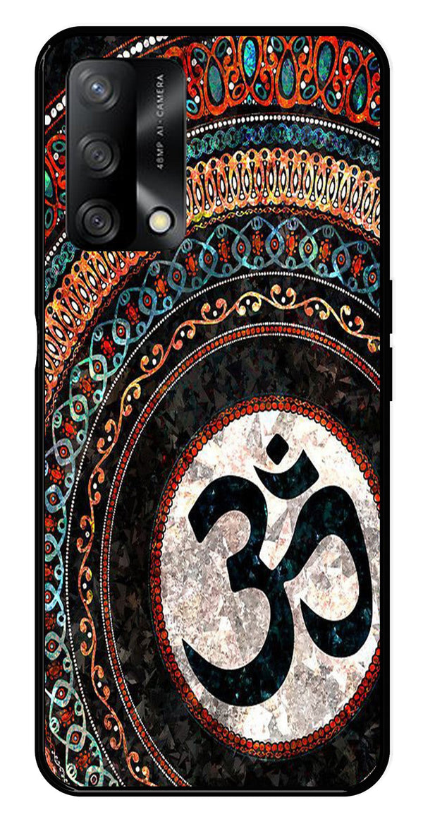 Oum Design Metal Mobile Case for Oppo A74 5G   (Design No -15)