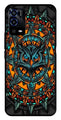 Owl Pattern Metal Mobile Case for Oppo A53s   (Design No -42)