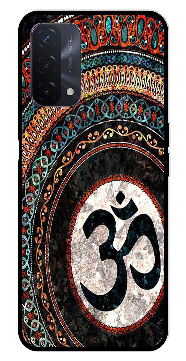 Oum Design Metal Mobile Case for Oppo A74   (Design No -15)
