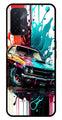 Vintage Car Metal Mobile Case for Oppo F19   (Design No -29)