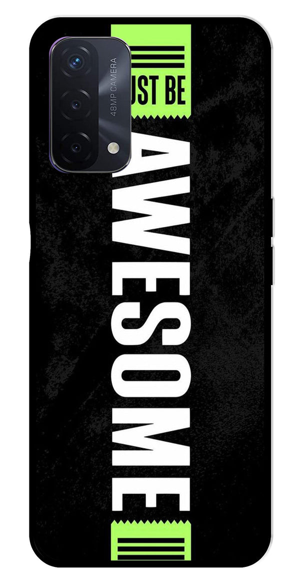 Awesome Metal Mobile Case for Oppo A74   (Design No -33)
