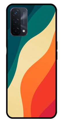 Muted Rainbow Metal Mobile Case for Oppo A74