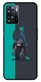 Bike Lover Metal Mobile Case for Oppo A77s 4G   (Design No -05)