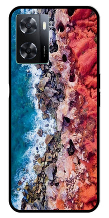 Sea Shore Metal Mobile Case for Oppo A57 4G