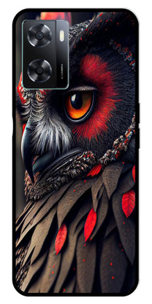 Owl Design Metal Mobile Case for Oppo A57 4G