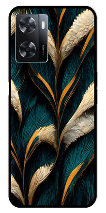 Feathers Metal Mobile Case for Oppo A57 4G