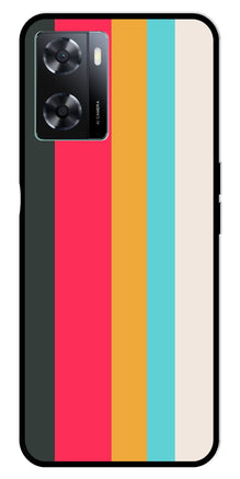 Muted Rainbow Metal Mobile Case for Oppo A57 4G