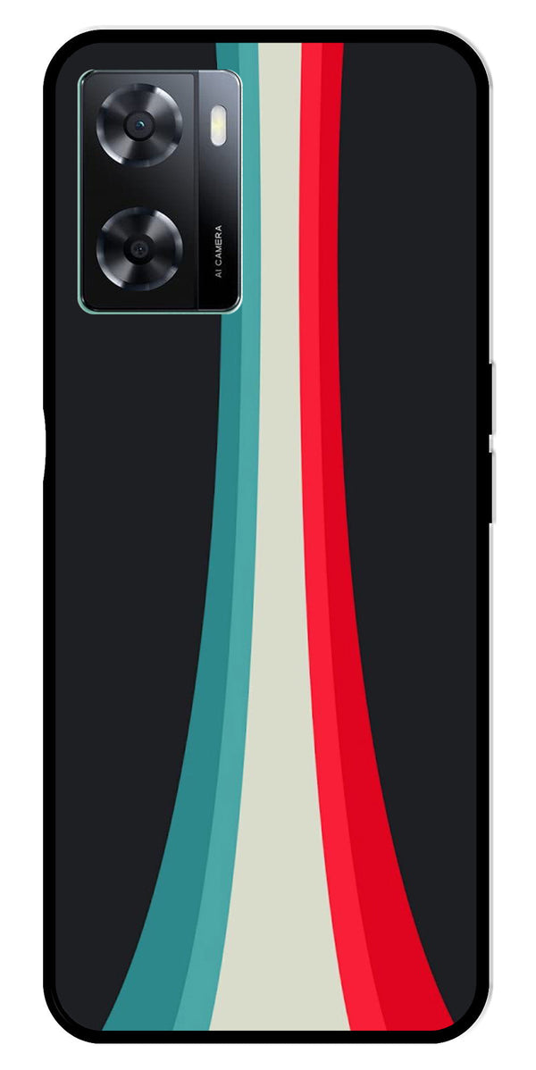 Modern Art Colorful Metal Mobile Case for Oppo A57 4G   (Design No -48)
