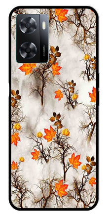 Autumn leaves Metal Mobile Case for Oppo A57 4G